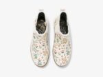 Keds Dames X Rifle Paper Co. Rowan Regenlaars Menagerie Wit Groen - Afbeelding 4