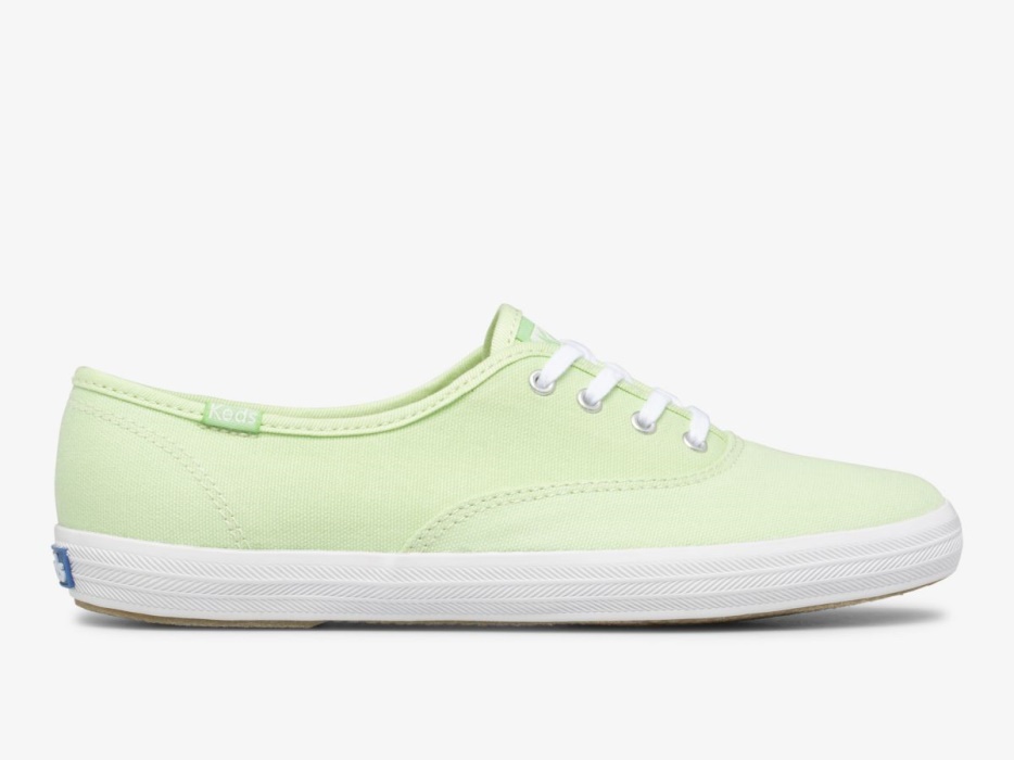 keds_dameskampioen_canvas_wasbaar_patina_groen.jpg Keds Dameskampioen Canvas Wasbaar Patina Groen - Afbeelding 1