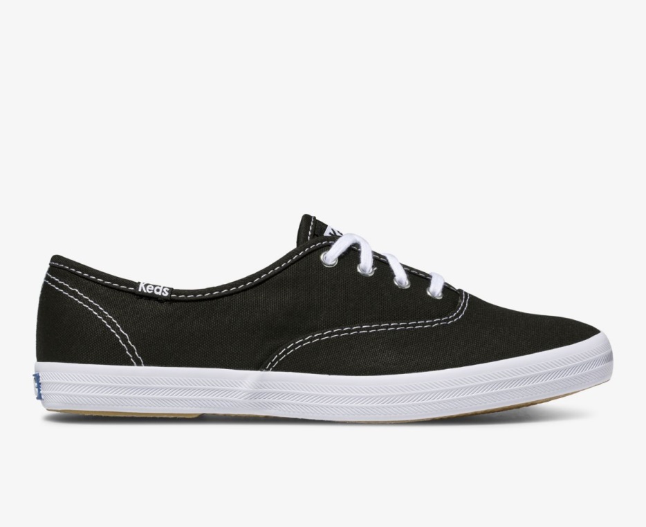 keds_dameskampioen_originelen_zwart.jpg Keds Dameskampioen Originelen Zwart - Afbeelding 1