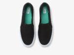 Keds Dubbeldekker Canvas Dames Wasbaar Zwart Turkoois - Afbeelding 3