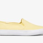 Keds Dubbeldekker Dames Feat. Biologisch Katoen Lichtgeel