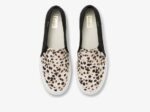 Keds Dubbeldekker Luipaard Canvas Dames Zwart - Afbeelding 3