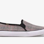 Keds Dubbeldekker Plaid Dames Zwart Multi