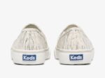 Keds Dubbeldekker Spikkeljersey Dames Crème - Afbeelding 2