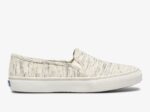 Keds Dubbeldekker Spikkeljersey Dames Crème
