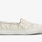 Keds Dubbeldekker Spikkeljersey Dames Crème