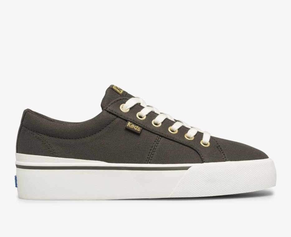 Keds Jump Kick Duo Voor Dames Feat. Biologisch Katoen Zwart - Afbeelding 1