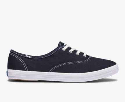 Keds Kampioen Dames Feat. Biologisch Katoen Diep Marine