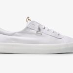 Keds Kickback Canvas Voor Dames Wit