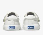 Keds Little Kid's Crew Kick 75 2v Leer Wit - Afbeelding 2