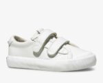Keds Little Kid's Crew Kick 75 2v Leer Wit - Afbeelding 5