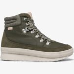 Keds Midland Laars Voor Dames Suède Splash Twill Thinsulatetrade Groen
