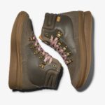 Keds Midland Waterafstotende Dameslaars Bungee Cord Olijf - Afbeelding 5