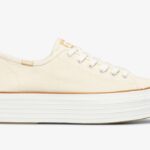 Keds Triple Up Canvas Crème Voor Dames