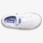 Kickstart Seizoensgebonden Jr Keds Voor Kleine Kinderen Wit/multi - Afbeelding 3