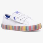 Kickstart Seizoensgebonden Jr Keds Voor Kleine Kinderen Wit/multi - Afbeelding 5