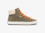 Kickstart Voor Dames Hi Trx Soft Twill Keds Olijf