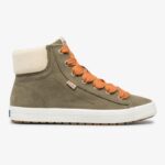 Kickstart Voor Dames Hi Trx Soft Twill Keds Olijf
