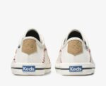 Kickstart Wimpel Keds Voor Dames Gebroken Wit Canvas - Afbeelding 3