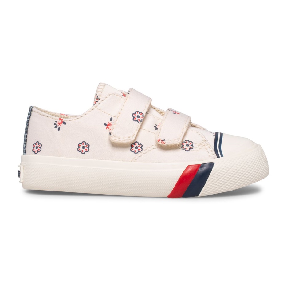 little_kids_royal_lo_hl_wit_print_keds.jpg Little Kid's Royal Lo Hl Wit/print Keds - Afbeelding 1