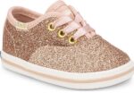 Little Kid's X Kate Spade New York Champion Glitter Crib Sneaker Rose Gold Keds - Afbeelding 3