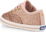 Little Kid's X Kate Spade New York Champion Glitter Crib Sneaker Rose Gold Keds - Afbeelding 4