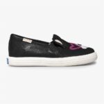 Little Kid's X Kate Spade New York Dubbeldekker Francois Black Keds - Afbeelding 3