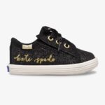 Little Kid's X Kate Spade New York Kickstart Glitter Ledikant Keds Zwart