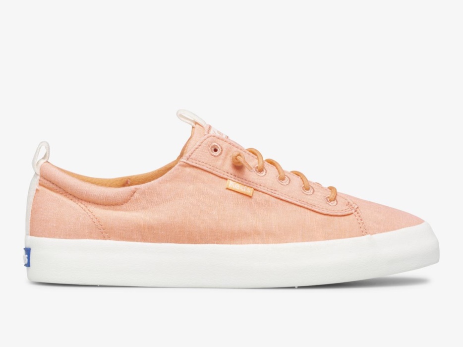 terugslagdoek_voor_dames_koraal_keds.jpg Terugslagdoek Voor Dames Koraal Keds - Afbeelding 1