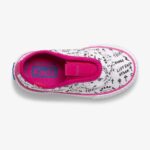 Topkick Wasbare Instapper Voor Kleine Kinderen Wit/roze Keds - Afbeelding 2