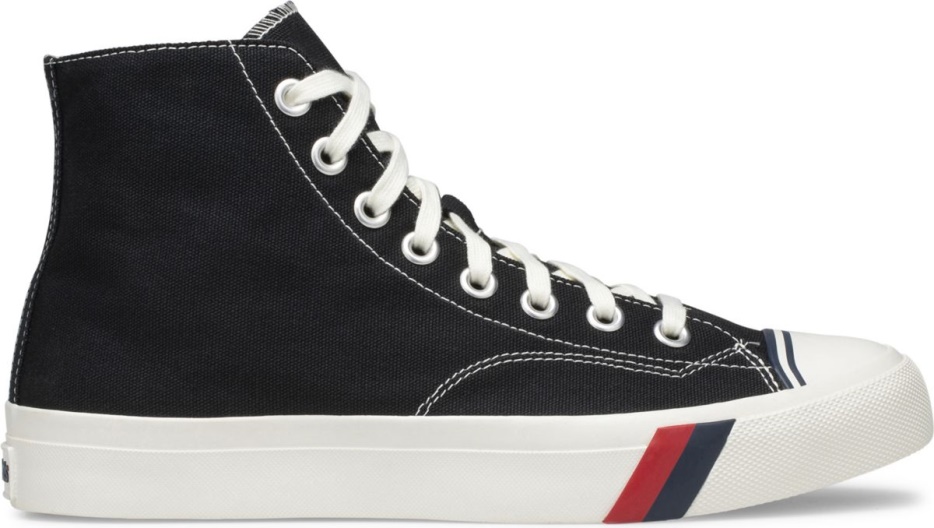 unisex_royal_hi_keds_zwart.jpg Unisex Royal Hi Keds Zwart - Afbeelding 1