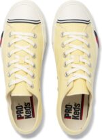 Unisex Royal Laag Canvas Lichtgeel Keds - Afbeelding 3