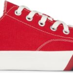 Unisex Royal Lage Canvas Keds Rood