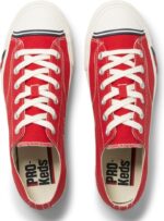 Unisex Royal Lage Canvas Keds Rood - Afbeelding 3