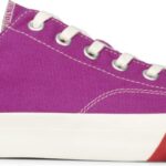 Unisex Royal Lo Canvas Keds Fuschia