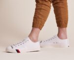 Unisex Royal Lo Classic Leer Keds Wit - Afbeelding 8