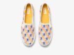 Wasbare Dubbeldekker Regenboog Dames Wit Multi Keds - Afbeelding 3