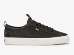 Wasbare Kickback Voor Dames. Biologische Katoenen Keds Zwart