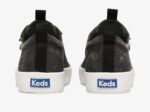 Wasbare Kickback Voor Dames. Biologische Katoenen Keds Zwart - Afbeelding 3